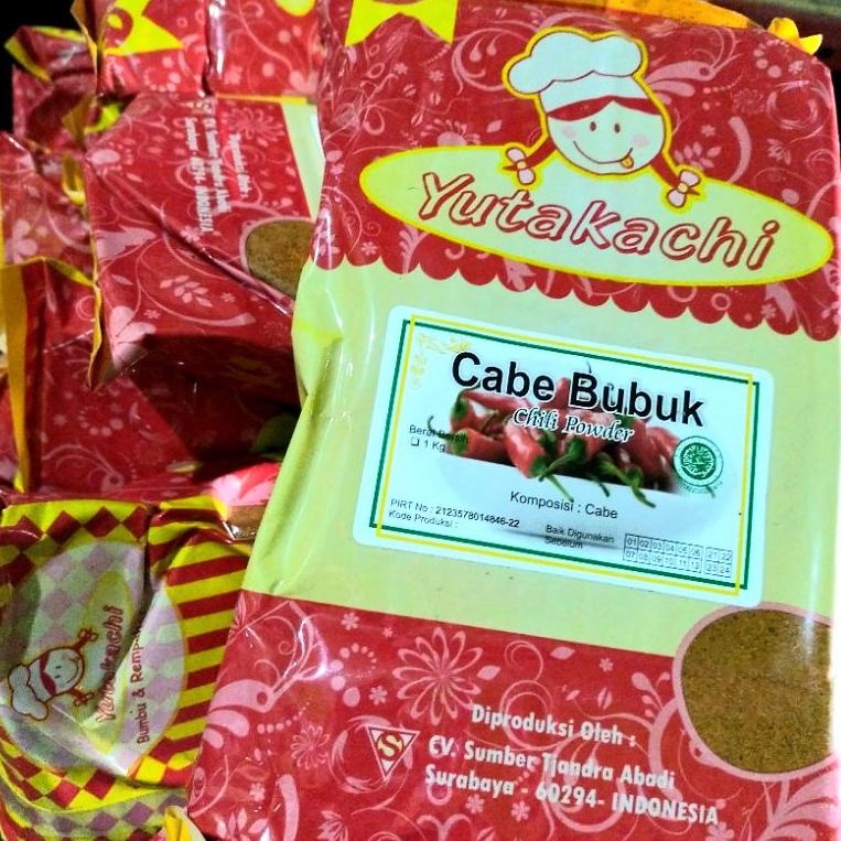 

¥ Cabe Bubuk "Yutakachi" 1 kg ↚