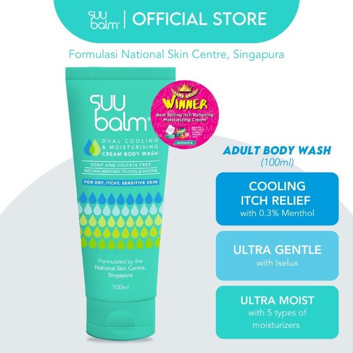 PROMO SERU!!!! (BISA COD) Suu Balm Adult Body Wash 100ml TERLARIS TERPERCAYA ORIGINAL ASLI