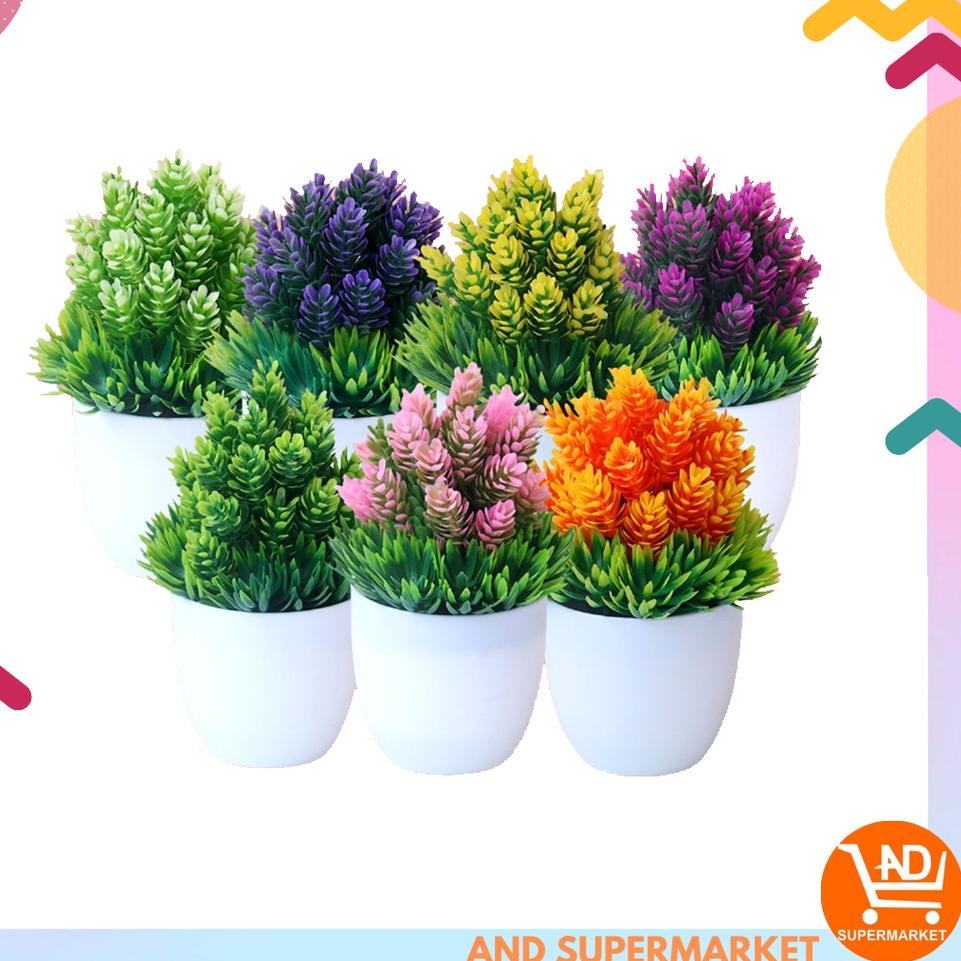 HOT  AND COD TANAMAN BUNGA PLASTIK DEKORASI RUMAH TANAMAN HIAS TERLARIS GROSIR IMPORT PBP02
