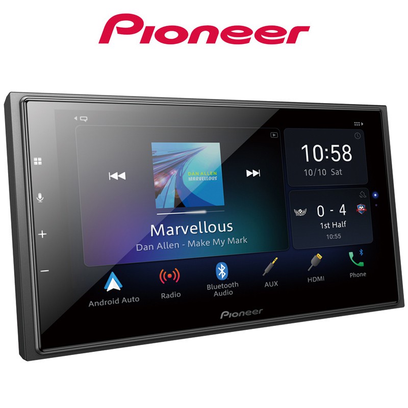 Head Unit Hi-Res Pioneer DMH Z 6350 BT Z6350BT Z-6350BT