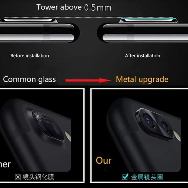 Paket Meriah Camera Protector Redmi Note 7 Pro / Note7 - Cap Cover Lens Kamera