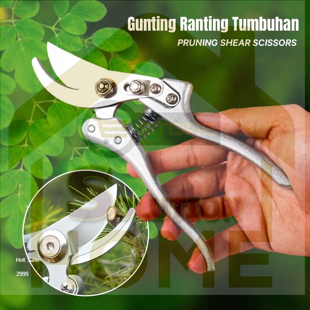 

HSS TOOLS - GS Gunting Taman Ranting Garden Pruning Shear Scissors - HGS01