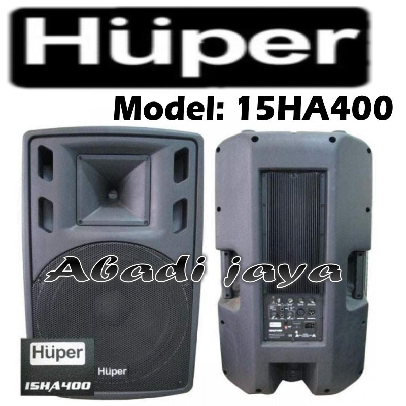speaker aktif huper 15 ha400 15ha400 15ha 400 1 buah / 1 psc