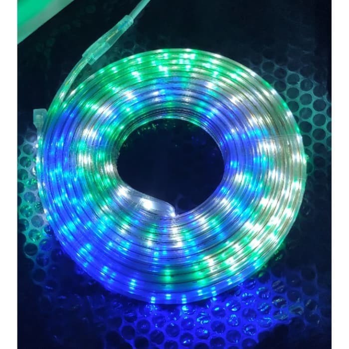 Lampu led strip RGB warna warni 3528 220V - Lampu Selang RGB Led Strip - Kenji Shop