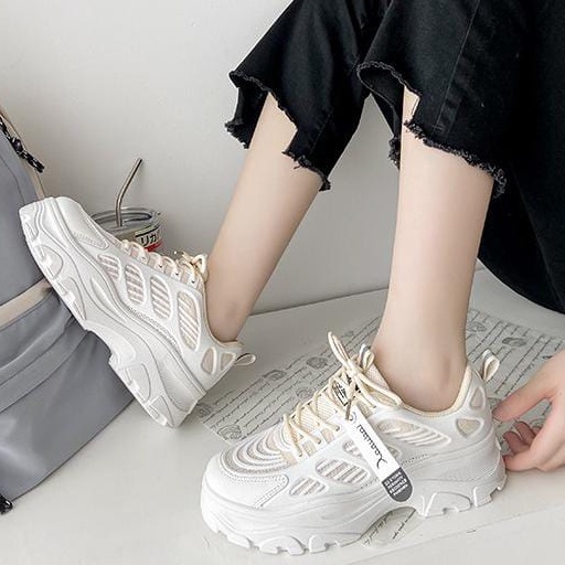 TBIG [COD] Sepatu Sekolah Sneaker Import Shoes DOCXUONBAI Wanita Sepatu Korea Style Sekolah Kuliah