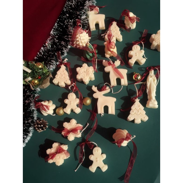 

Christmas Candle | Hadiah Natal | Decorative Candle | Aesthetic Candle | Lilin Natal | Souvenir Natal