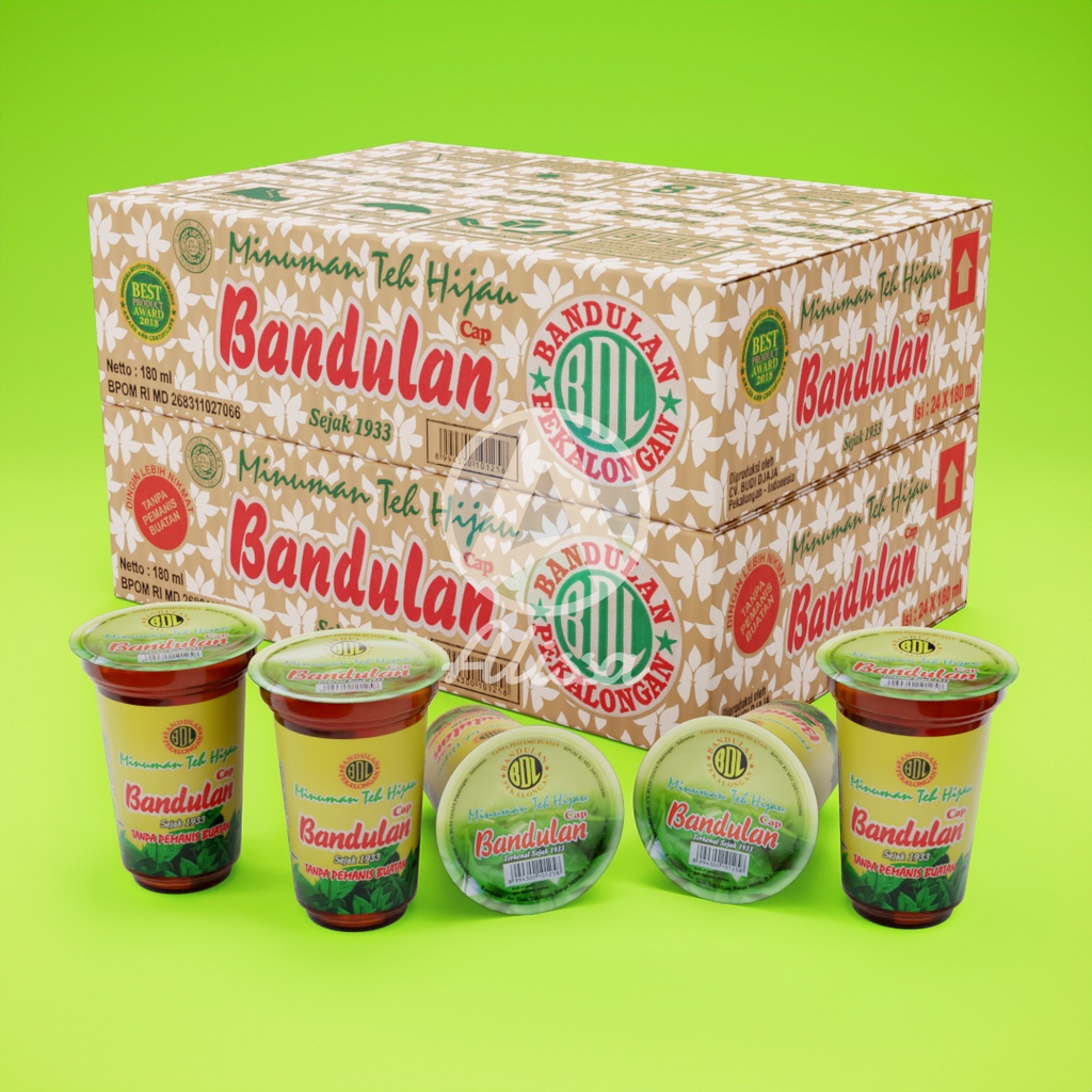 

Teh Bandulan Hijau 160ml x 24Pcs