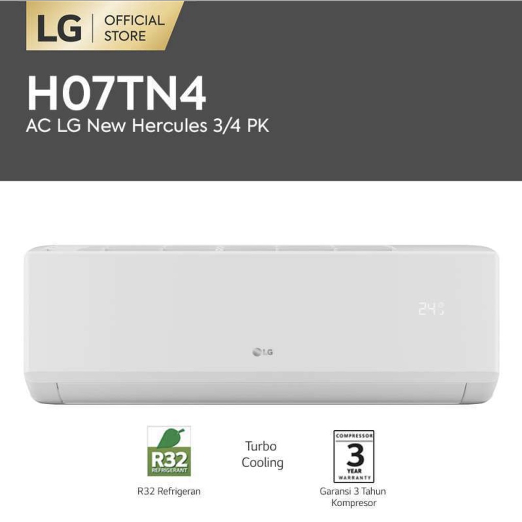 LG H07TN4 AC New Hercules AC Split [3/4 PK]