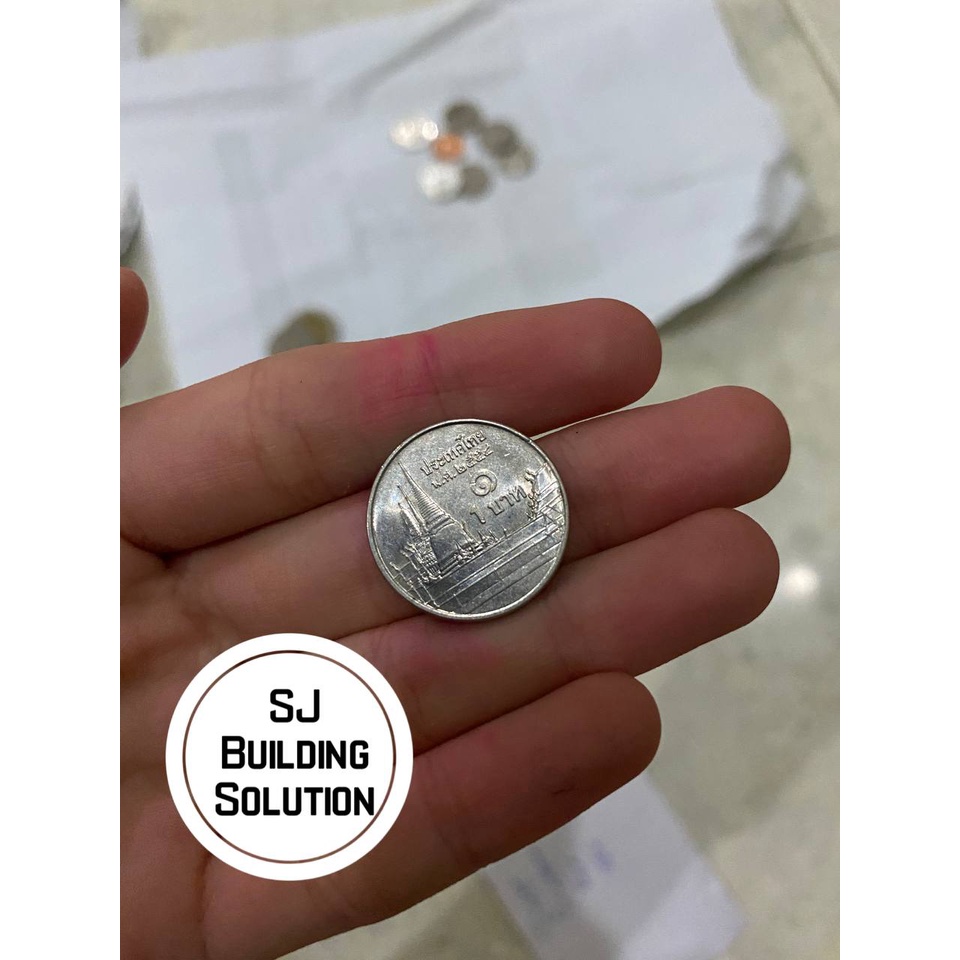 Uang Koin Thailand 1 Baht Asli Murah Realpict Koleksi 50 Cents