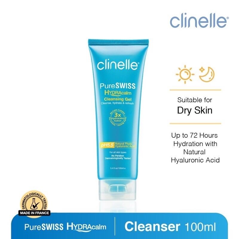 Clinelle Pure Swiss HydraCalm Cleansing Gel 50ml