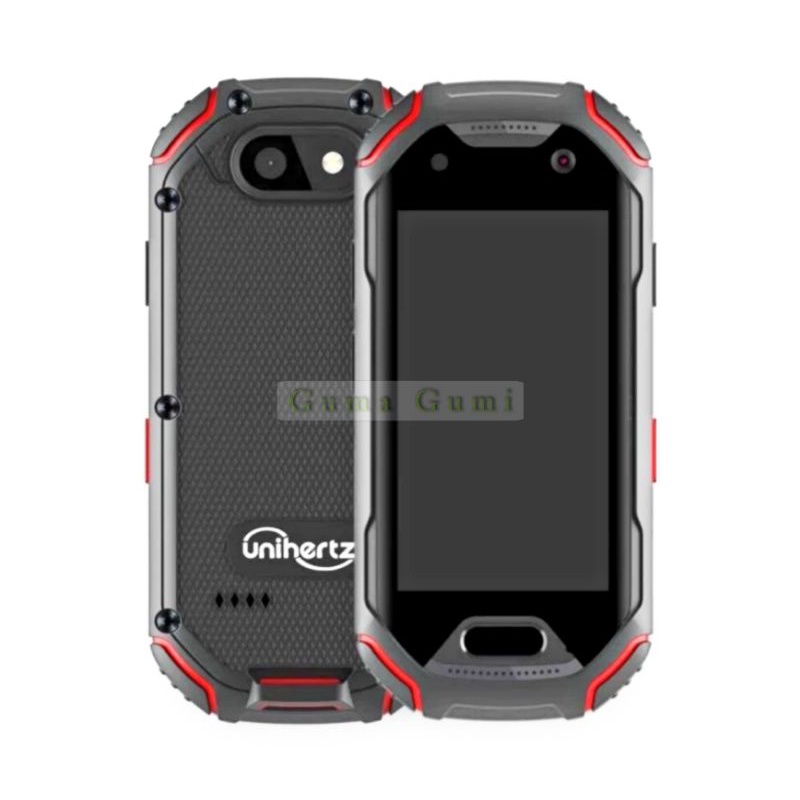 UNIHERTZ ATOM Hp terkecil di dunia 4G Smallest Phone IP68 NFC version