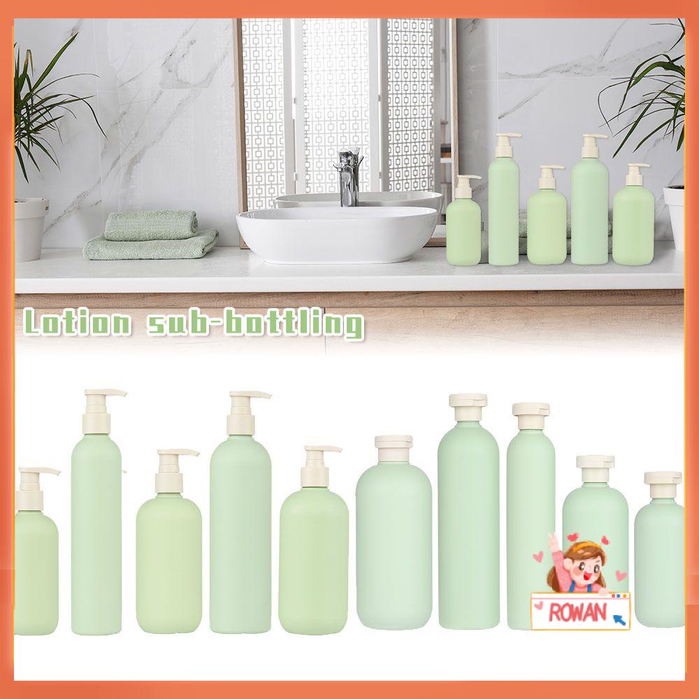 R-flower Foaming Soap Dispenser Plastik Anti Karat Dapur Kamar Mandi Bulat Botol Sabun Lotion