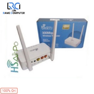 HSAirPo WR200N Router Wireless WiFi 2 Antena 300Mbps Repeater Extender HS AirPo WR200N