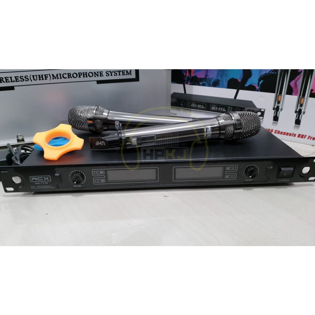 MIC MICROPHONE WIRELESS RCX RM 217 UHF mikrofon wireless rcx rm-217