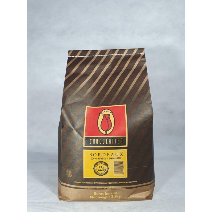 

Cocoa Powder Coklat Bubuk Tulip Bordeaux With Cocoabutter 22%
