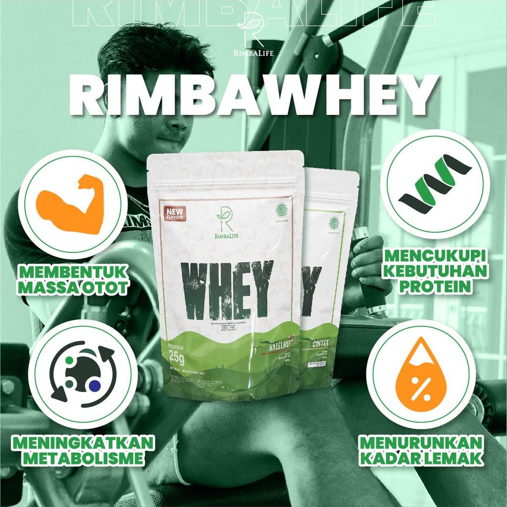 Rimbalife Rimba Whey 2lbs 2 lbs 900 gr Susu Whey Protein Rimba Life Rimbawhey