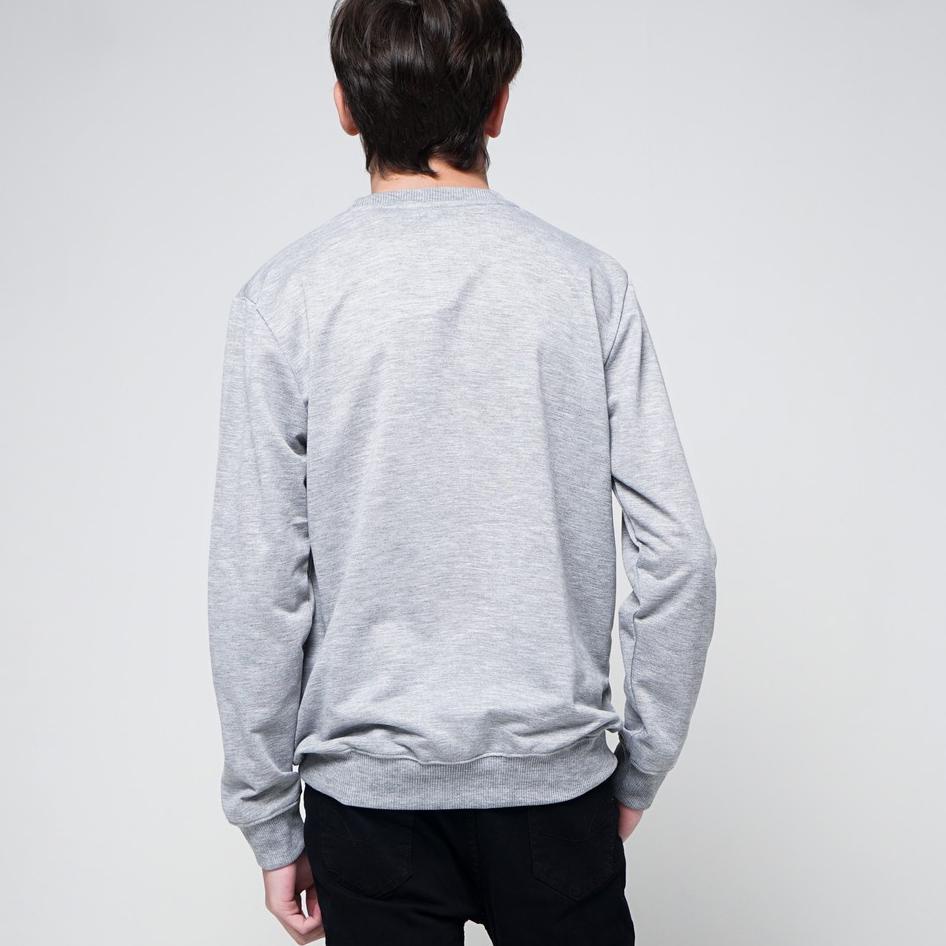 Terbaik Sweater Casual Cowok SEYES S1144 Sweatshirt Pria Lengan Panjang Premium