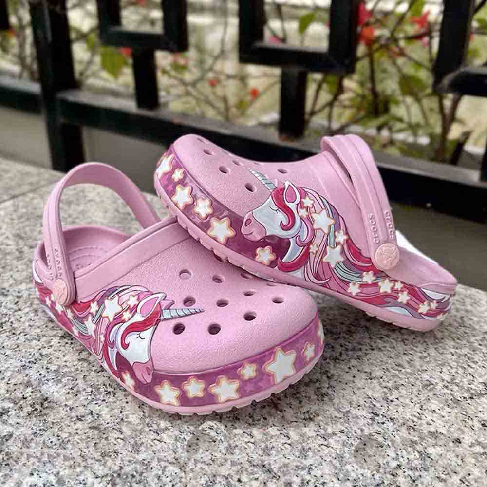 Crocs Kids Classic Clog  Anak Sandal Crocs Anak-anak  Laki-laki Dan Perempuan llittle pony Unicorn New