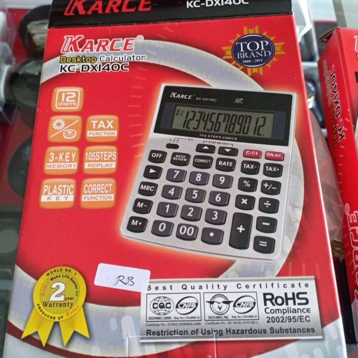 

BIG SALE Kalkulator Karce KC-DX140C