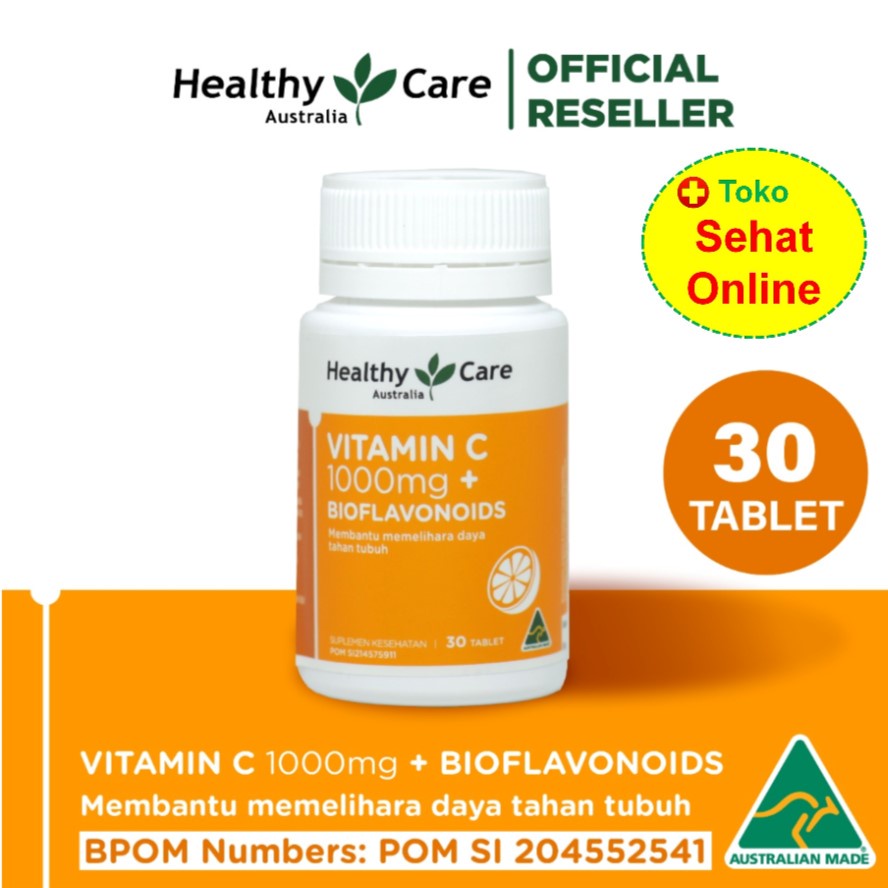 BPOM Healthy Care Vitamin C 1000 mg 30 Kapsul