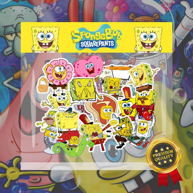 

50PCS+ Sticker SpongeBob SquarePants | Sticker SpongeBob | Crusty Crab | Nickelodeon