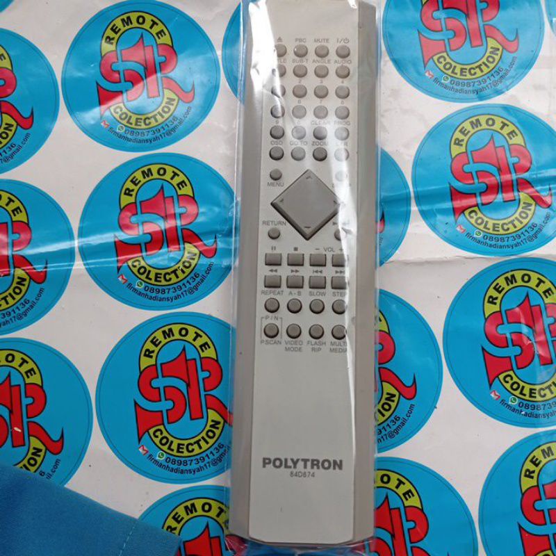 Remote dvd 2138/2162 series polytron 84D874