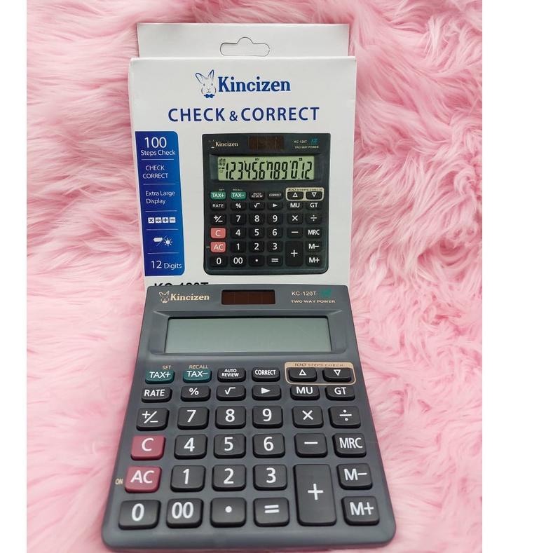 

[KODE DVJO7] Kalkulator Citizen Type CT 120 T - Calculator Citizen 12 Digit CT-120T