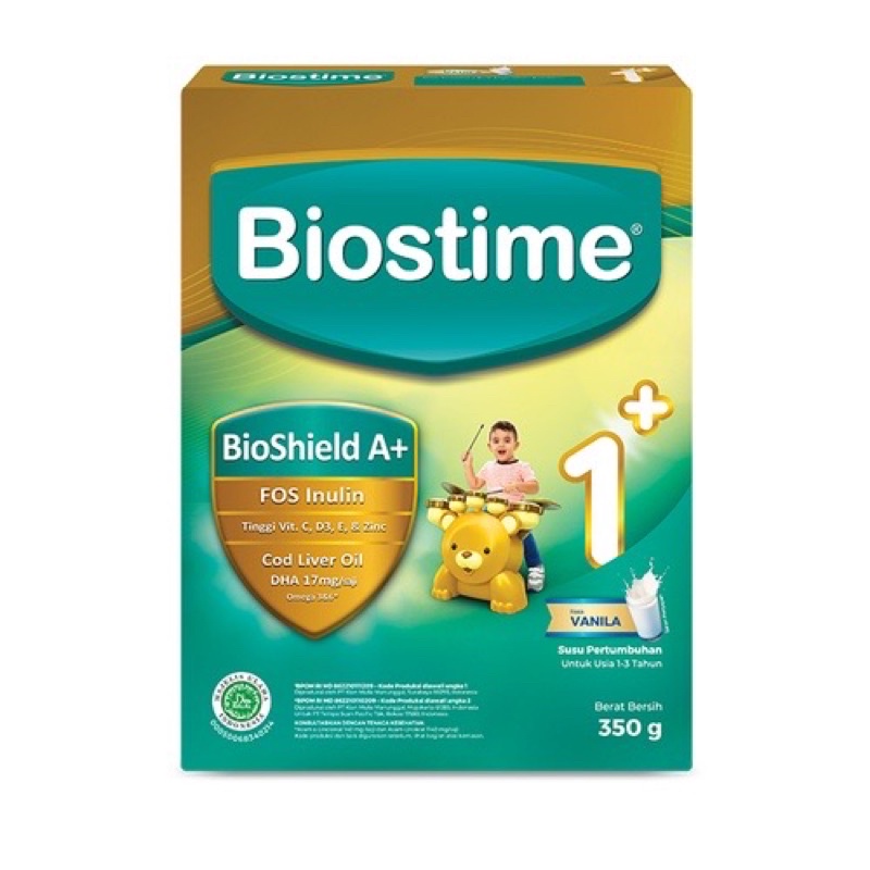 Biostime 1+ 350gr - Susu Pertumbuhan Anak [1-3 tahun]