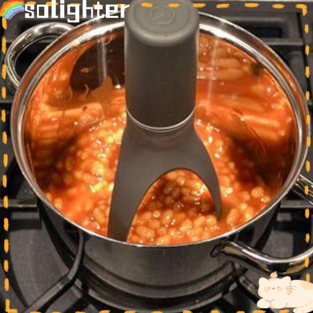 Solighter Pengocok Telur Otomatis Rumah Portable Mixer Pengaduk Saos Kocokan Genggam