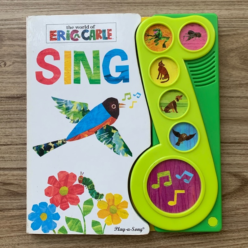 (Preloved Sound book) Eric Carle Sound Book : SING