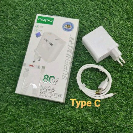 Charger For Oppo A96 Micro USB Type C  SUPERDART SUPER VOOC 80W Fast Charging