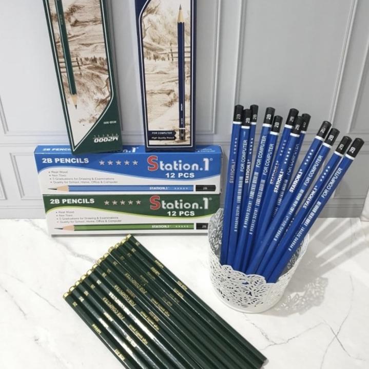 

ド PENSIL MURAH 2B isi 12 | PENCIL 2B | PENSIL 2B 1 LUSIN ゕ