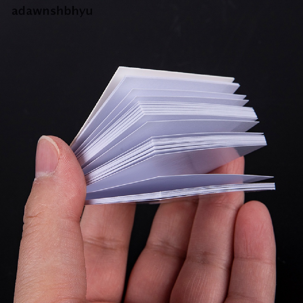 Adawnshbhyu 50Sheets Penebalan Cemeng Kertas Mixing Pad Lab Laboratorium ID