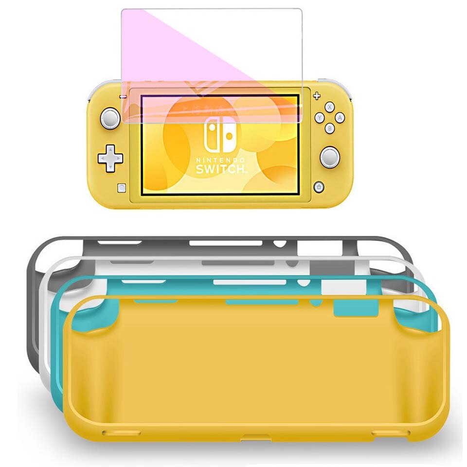 Iplay HBS-160 Nintendo Switch Lite 2 in 1 Protector TPU Case + Tempered Glass