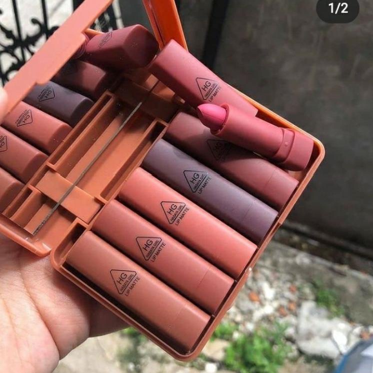 Termurah--[PER 6PCS] HASAYA GIRL NUDE MINI LIP MATTE