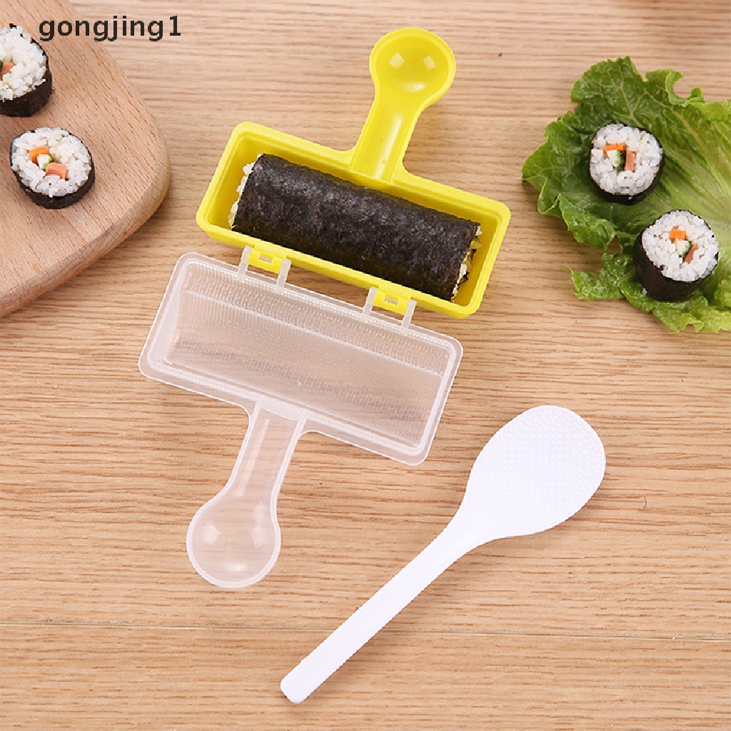 Ggg Kreativitas DIY Rice Ball Cetakan Sushi Mold Maker Bento Aksesoris Alat Dapur ID