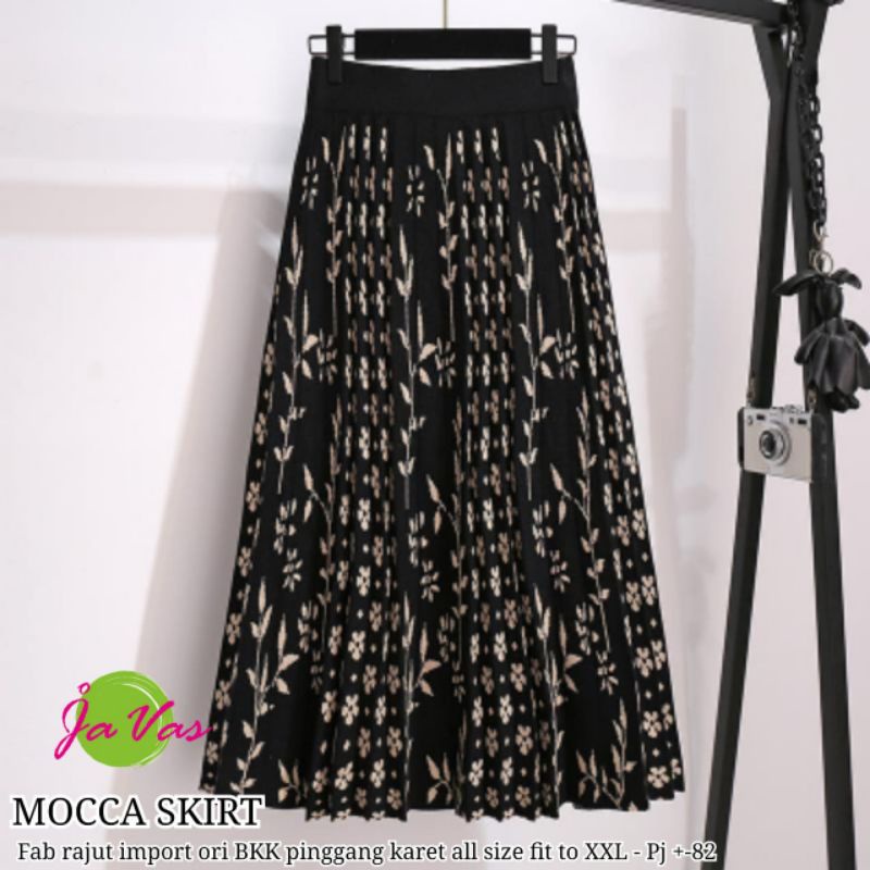 MOCCA SKIRT, ROK RAJUT IMPORT