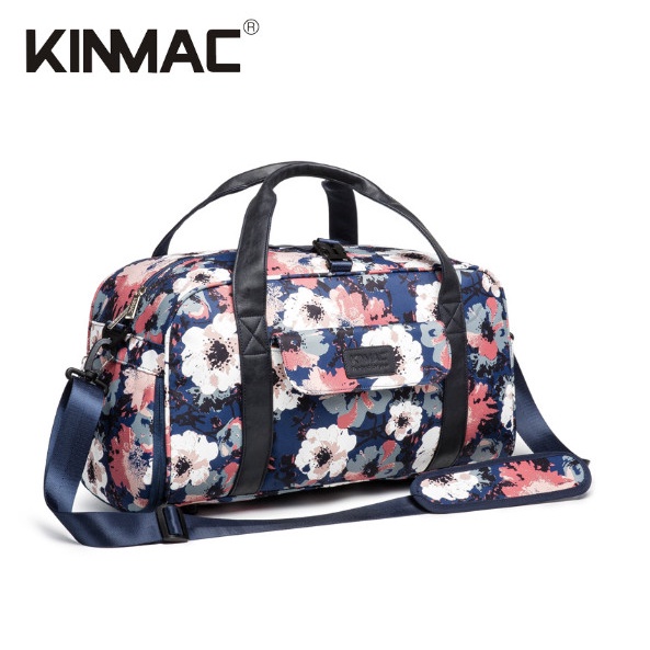 KINMAC Camellia Gym Bag Tas Multifungsi Fitnes Olahraga Sport Waterproof Travel Bag