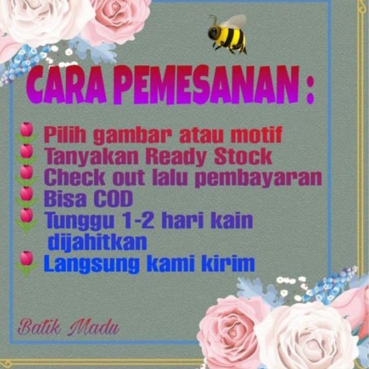 Harga Termuraah 15 Motif Terbaru / Kain Batik Sragen / Batik Solo / Katun Premium Halus / Batik Madu