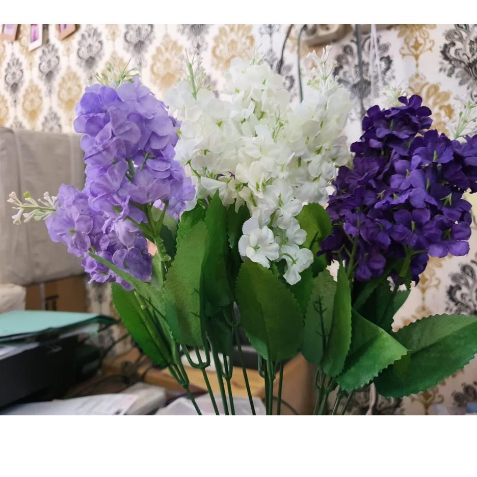 ↑ Bunga Lavender Besar Artificial / Bunga Plastik SNAPDRAGON [ TANPA POT ] あ