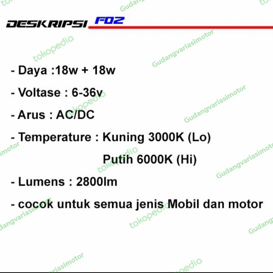 Lampu Tembak Laser D2 PLUS Hi Loo 20 Watt Laser Output model bullaes honda yamaha mio ninja vario mio nmax pcx aerox adv beat scoopy satria fu touring promo discount