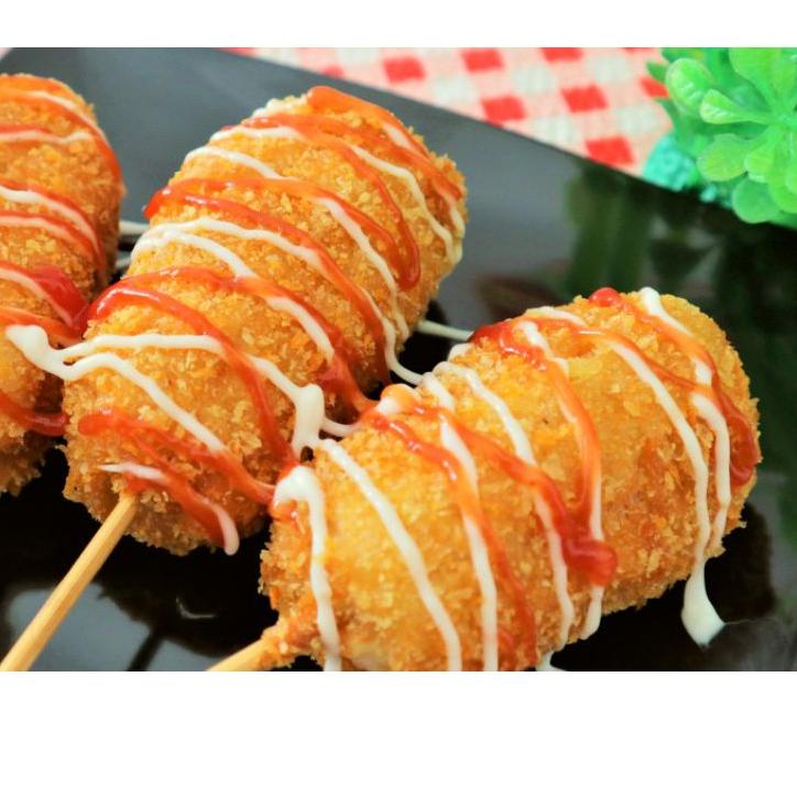 

↦ NEW! MINICORN SOSIS BAKAR (MINI CORNDOG SOSIS BAKAR) ISI 3/MIKA - MINIM BELI 2 FROZEN FOOD ヶ