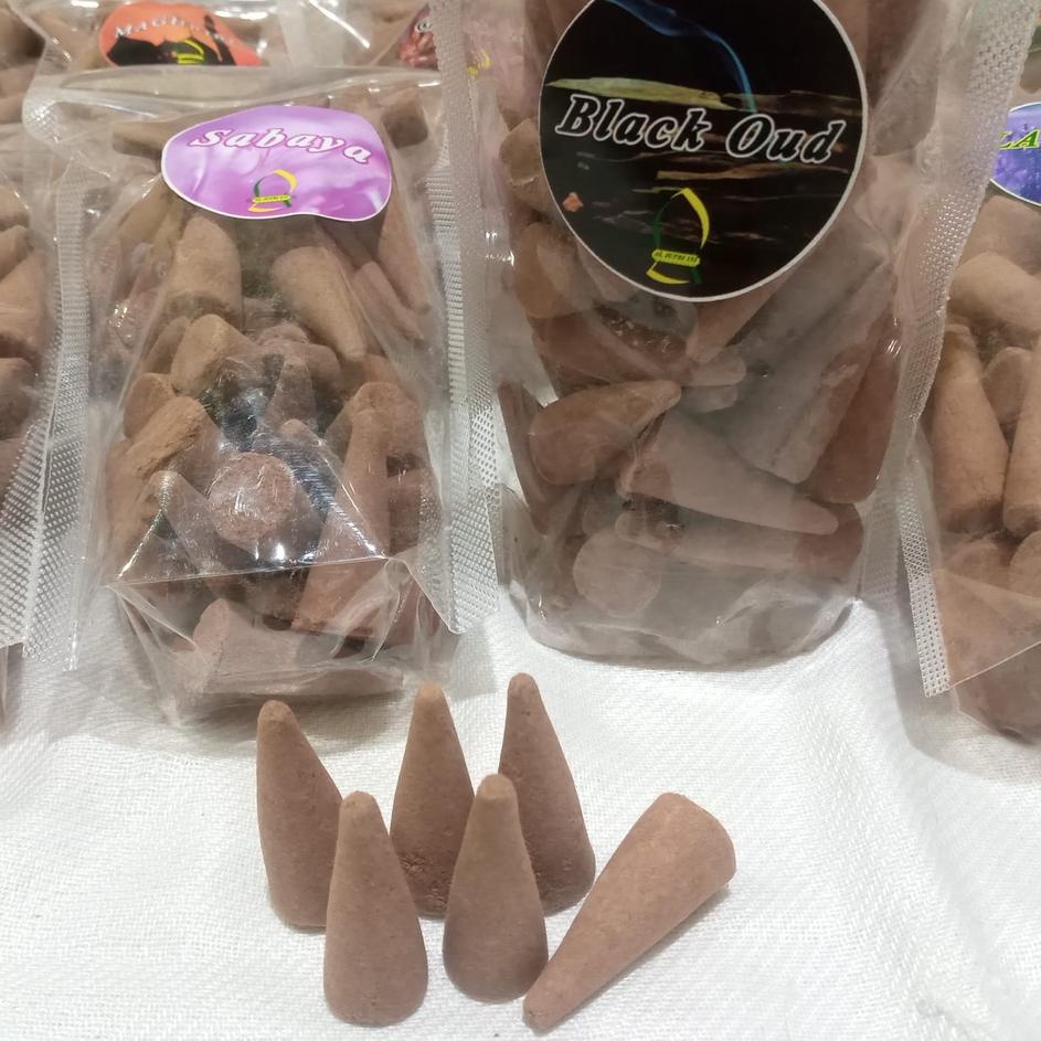 8.8 MALL Dupa krucut 50pcs buhur kerucut aromaterapi wewangian dupa arab pengharum ruangan bukhur ke