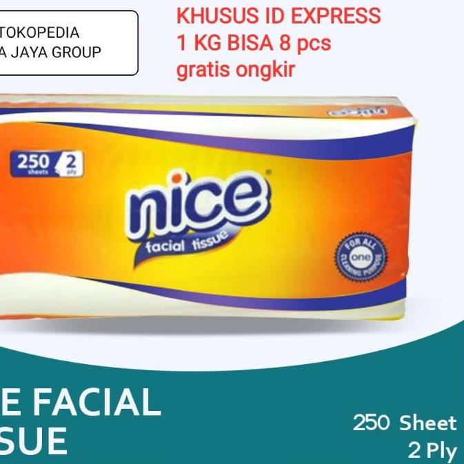 

TERBARU Tisu nice 250 sheet murah / Tissue nice 250 sheet 2ply Murah