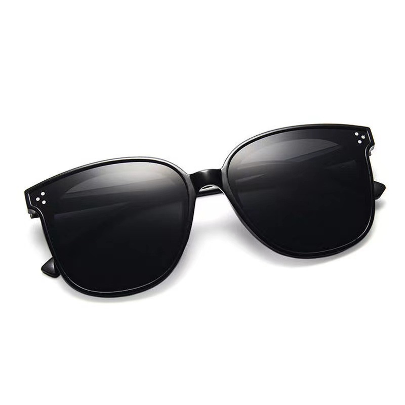 Kacamata Hitam Wanita Frame Ukuran Besar Persegi Kecamata Sunglasses Model Korea Fashion Unisex Style Kaca Mata Elsa Andin