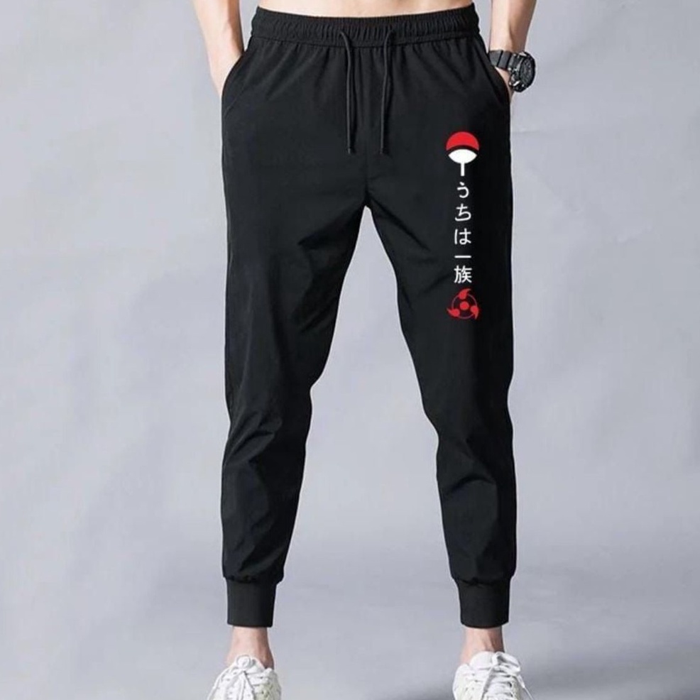 CELANA JOGGER PANJANG UCHIHA / SWEATPANTS PRIA WANITA / TRAINING YONEX GRADE ORI