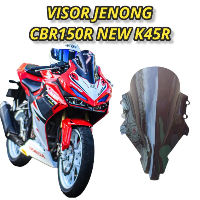VISOR JENONG CBR150 NEW 2021 Whinshild jenong cbr150 k45R