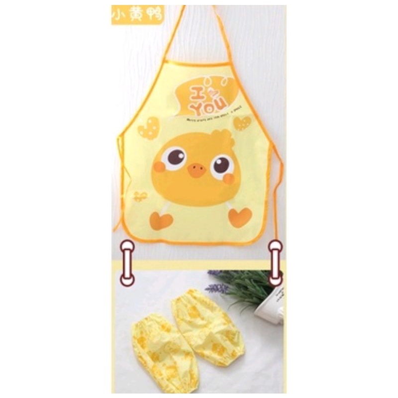 Celemek Apron Anak Untuk Melukis Memasak Berkebun Kegiatan Anak