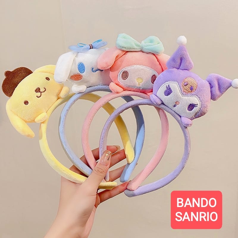 BANDO SANRIO AKSESORIS FASHION ANAK CEWEK JEPANG KOREA IMPORT LUCU KAWAII