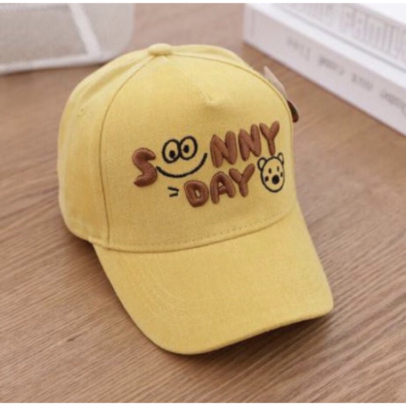 Topi Baseball anak bordir Sunny Day